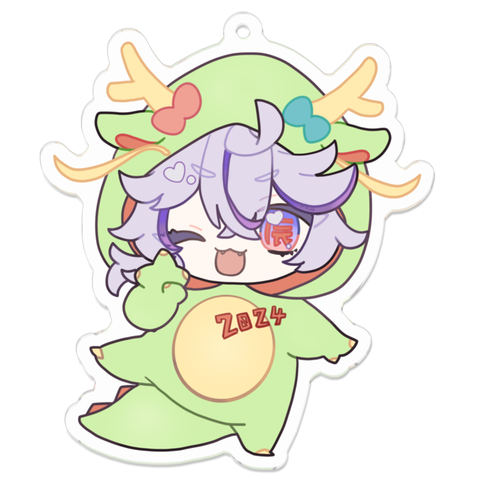 アクリルキーホルダー - 70 x 70 (mm)