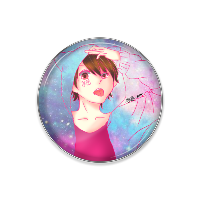 ピンバッジ - 丸形25mm