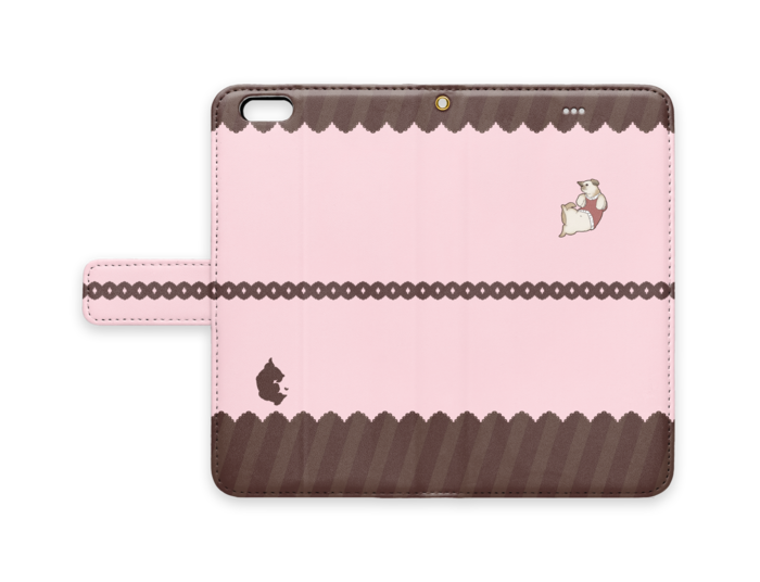 手帳型iPhoneケース - iPhone 6 Plus / 6s Plus - ストラップ穴 あり