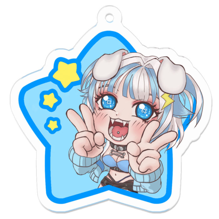 アクリルキーホルダー - W50 × 50mm 以内