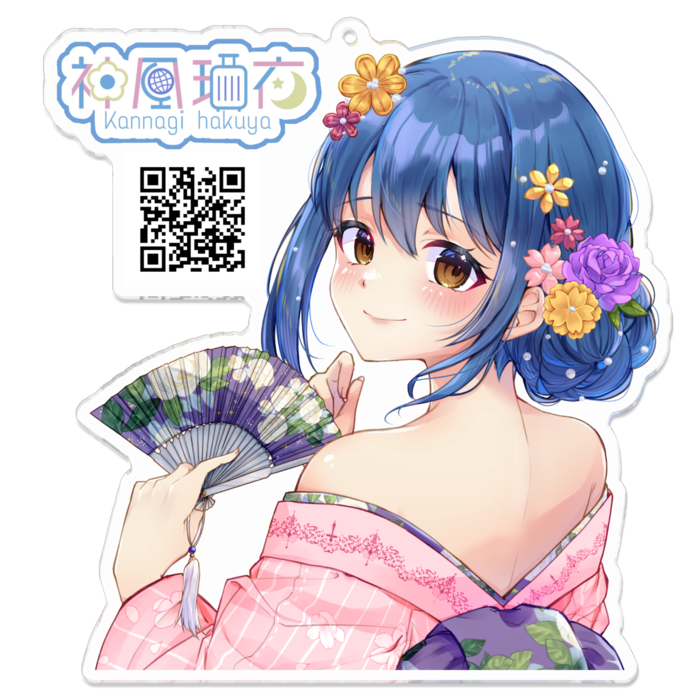 アクリルキーホルダー - 100 x 100 (mm)