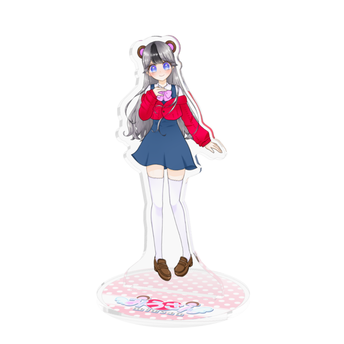 みうさんのアクリルフィギュア - 100x100mm