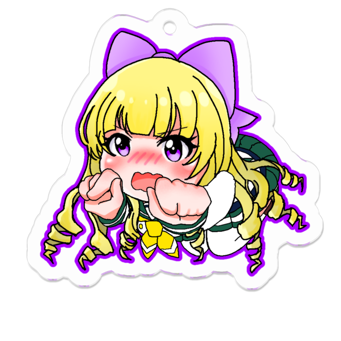 アクリルキーホルダー - 50 x 50 (mm)