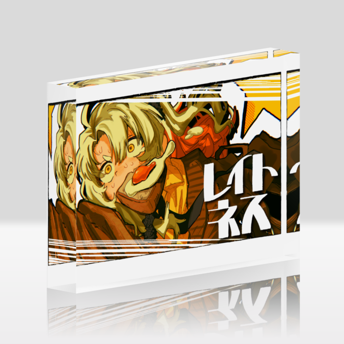 アクリルブロック - 148x100mm