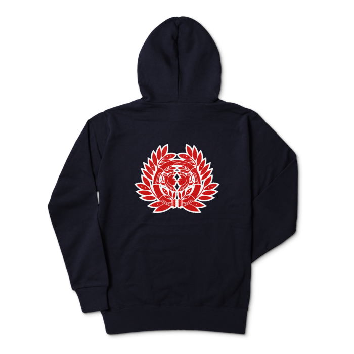 パーカー - L - ネイビー