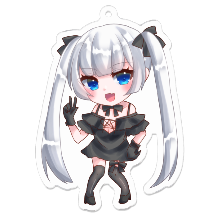 アクリルキーホルダー - 70 x 70 (mm)