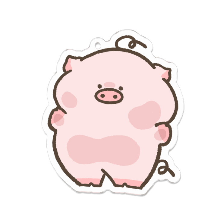 アクリルキーホルダー - 70 x 70 (mm)