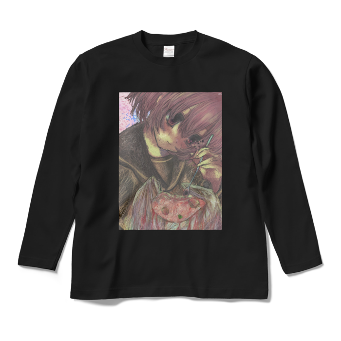 ロングスリーブTシャツ - M - ブラック
