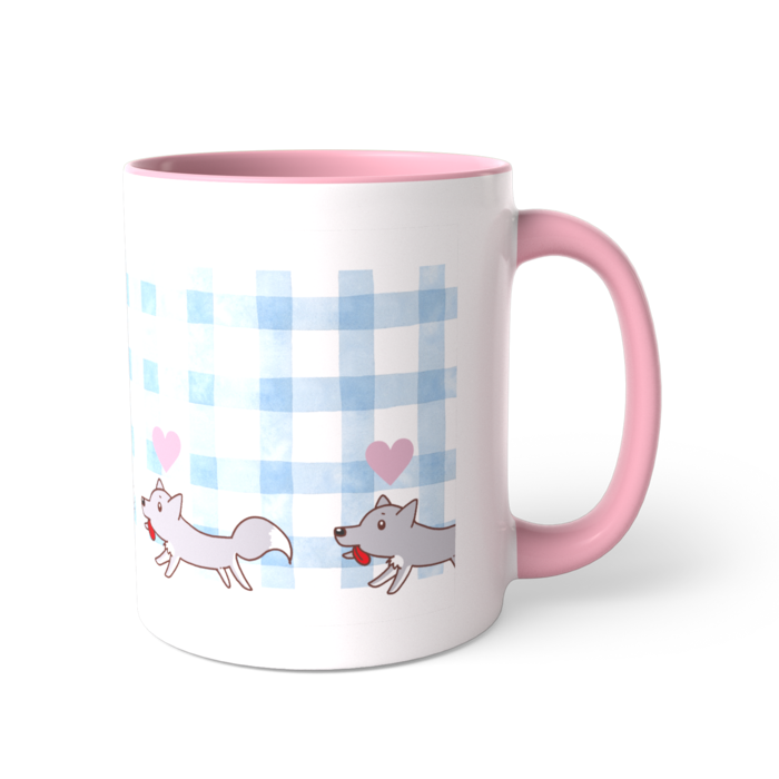 ツートンカラーマグカップ - 直径 8.2cm / 高さ 9.5cm(1)