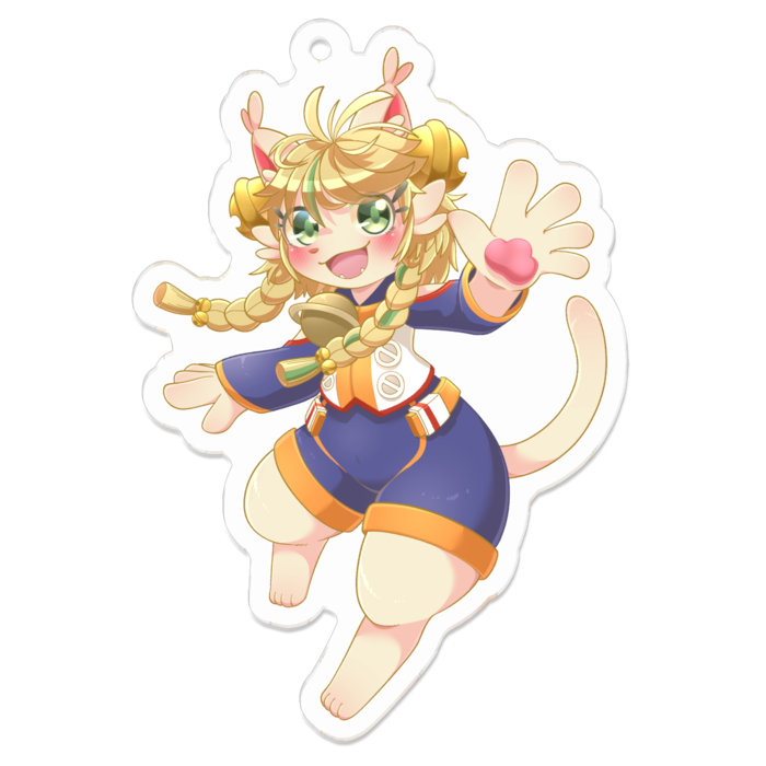 アクリルキーホルダー - 70 x 70 (mm)