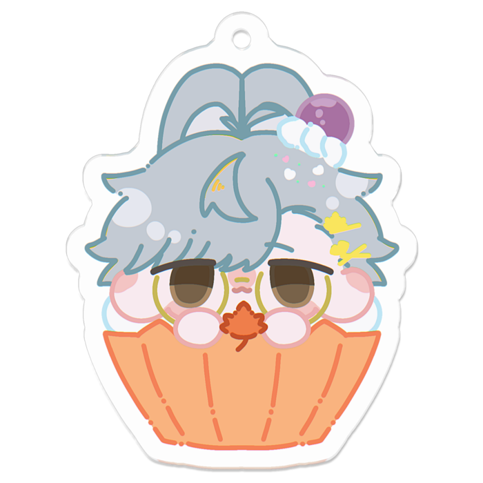 アクリルキーホルダー - 50 x 50 (mm)