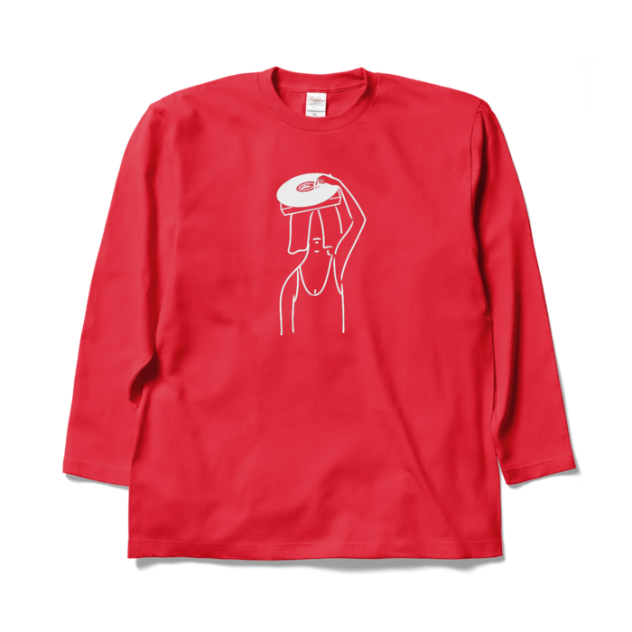 ロングスリーブTシャツ - XL - レッド