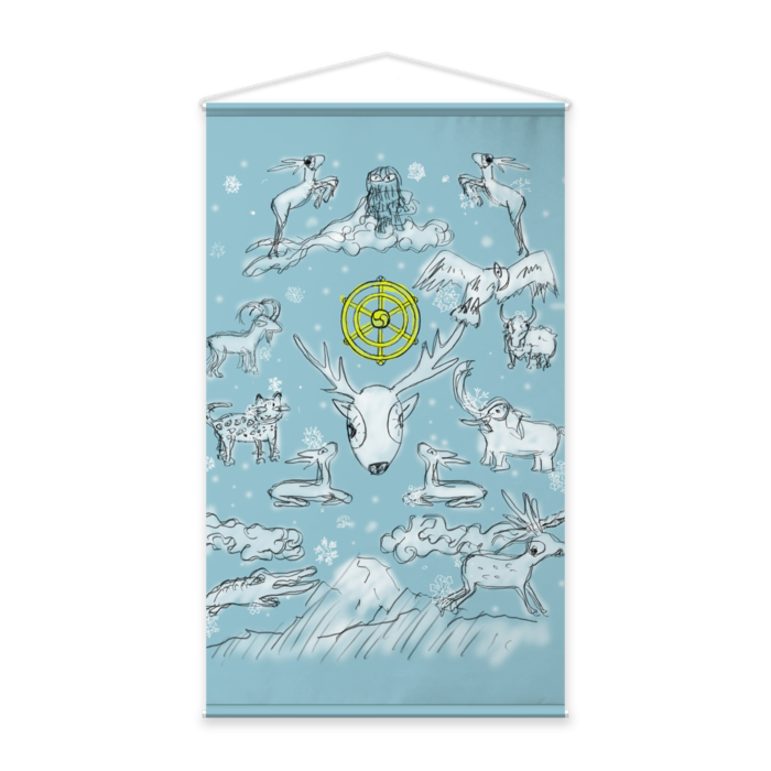 タペストリー - 特大（70 x 120cm）