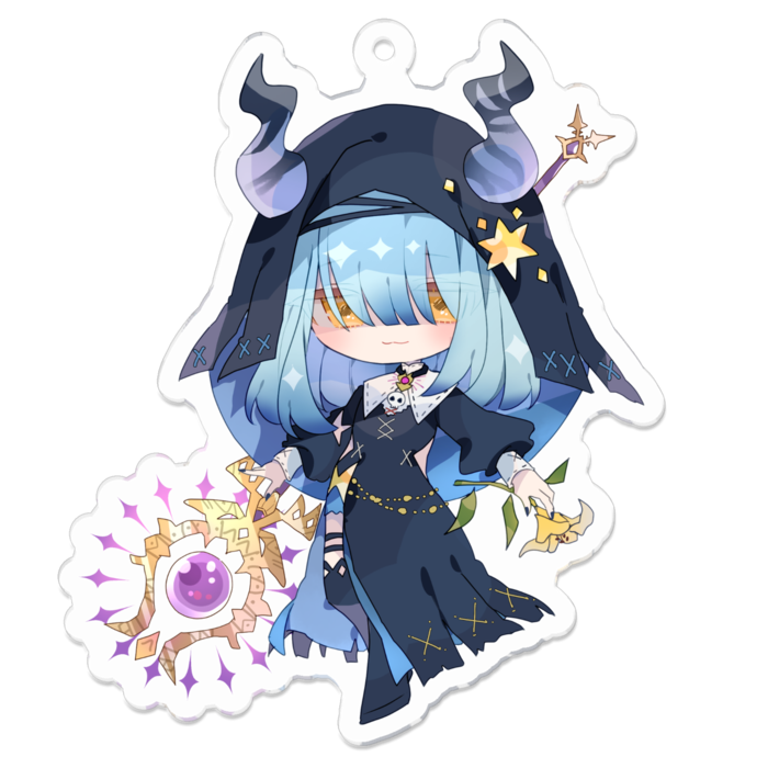 アクリルキーホルダー - 70 x 70 (mm)