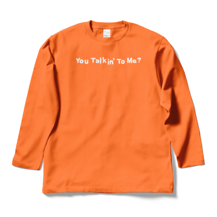 ロングスリーブTシャツ - L - オレンジ(1)