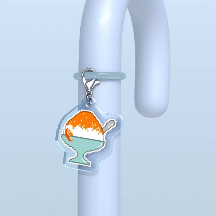 めじるしチャーム 「みかん味」- W30 × H30mm 以内