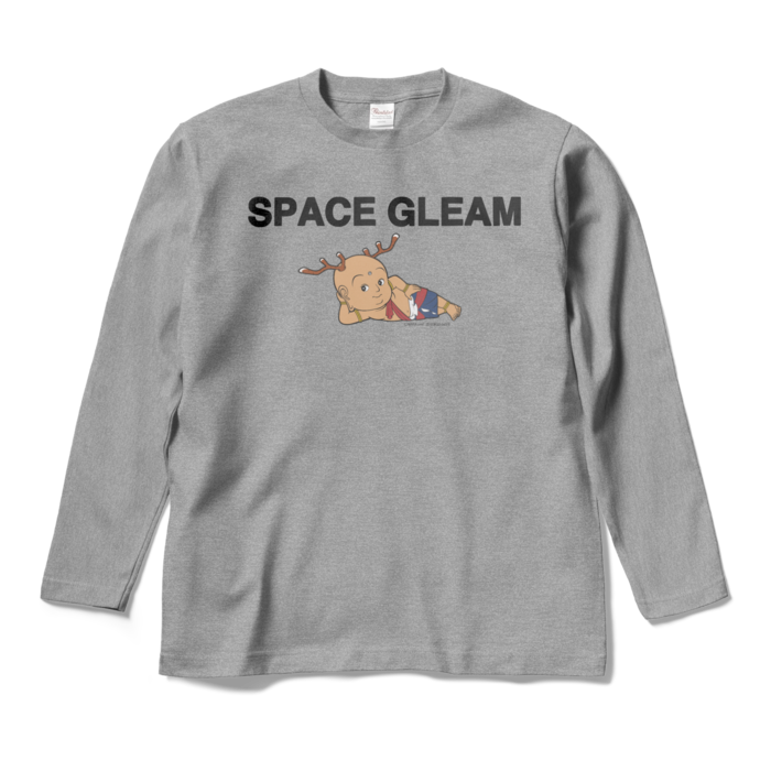 ロングスリーブTシャツ - M - 杢グレー(1)