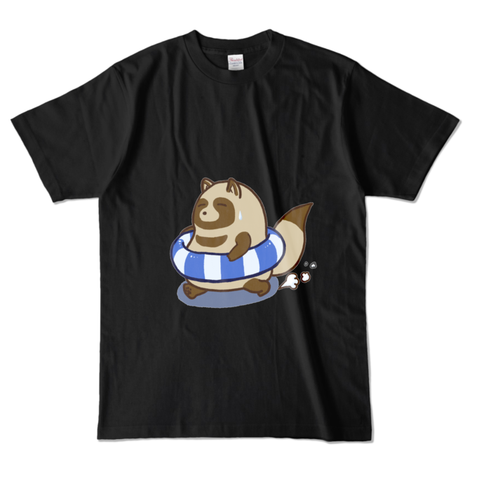 カラーTシャツ - L - ブラック (濃色)