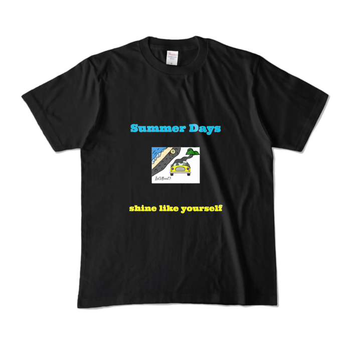 カラーTシャツ - M - ブラック (濃色)