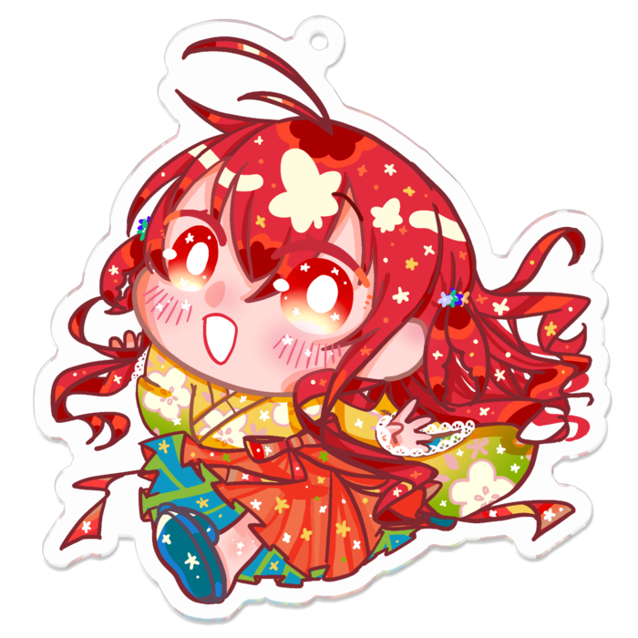 アクリルキーホルダー - 70 x 70 (mm)