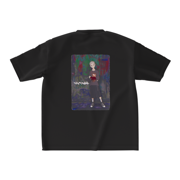 ビッグシルエットTシャツ - M - 背面