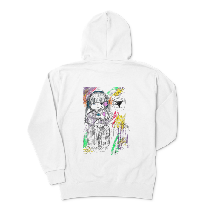 パーカー - XL - ホワイト