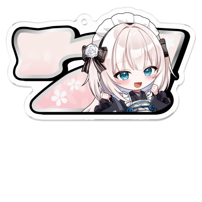 アクリルキーホルダー - 70 x 70 (mm)