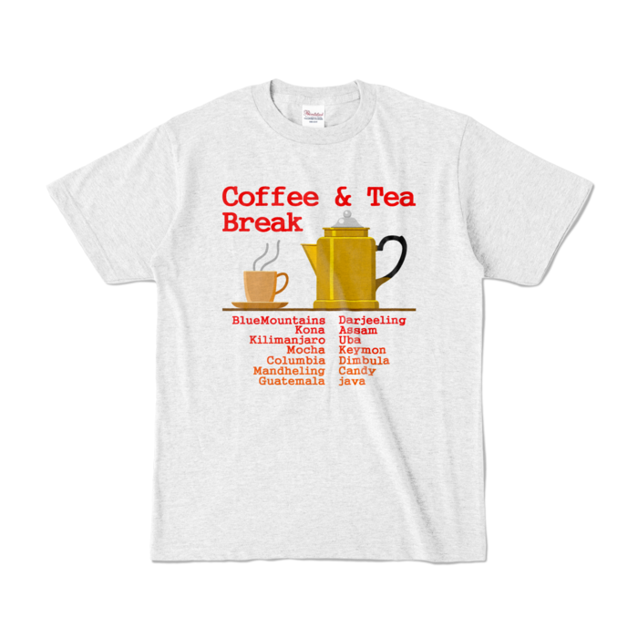カラーTシャツ - S - アッシュ (淡色)
