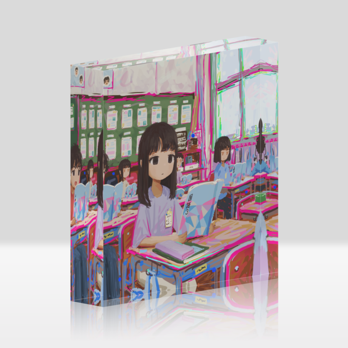 アクリルブロック - 100x100mm