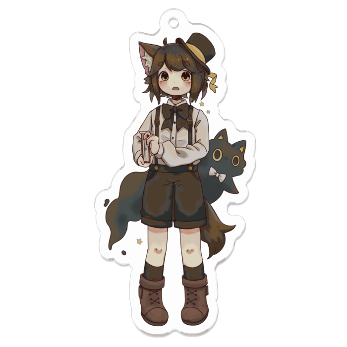 アクリルキーホルダー - 70 x 70 (mm)