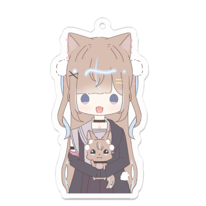 アクリルキーホルダー - 70 x 70 (mm)