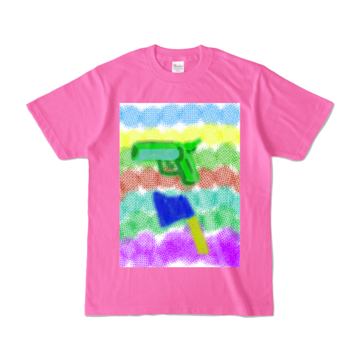 カラーTシャツ - S - ピンク (濃色)