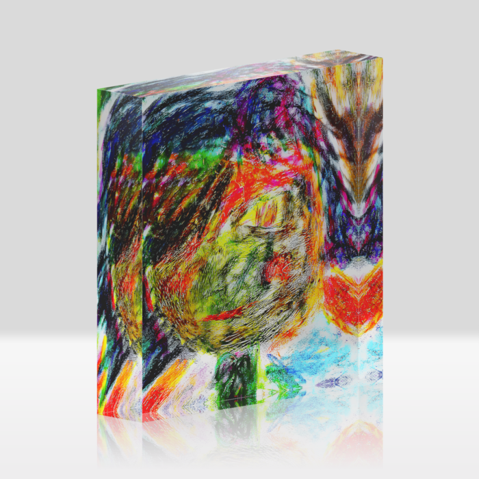 アクリルブロック - 100x100mm