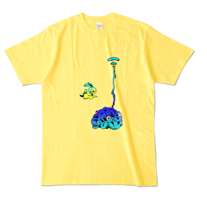 カラーTシャツ - L - イエロー (濃色)(1)