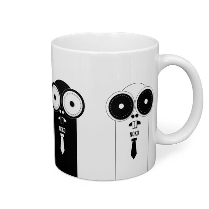 マグカップ - 直径 8 cm / 高さ 9.5 cm