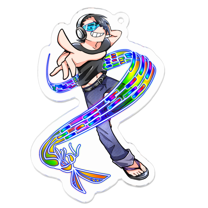 アクリルキーホルダー - 70 x 70 (mm)