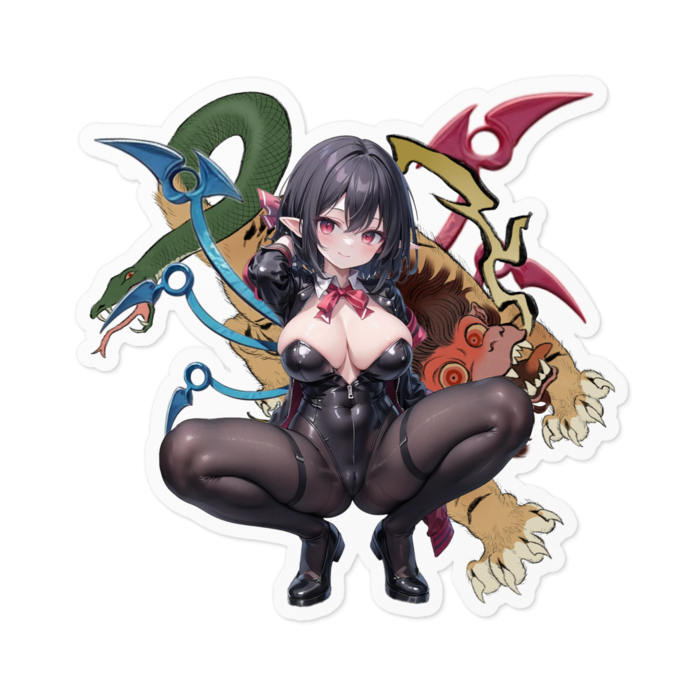 ステッカー - 100 x 100 (mm)