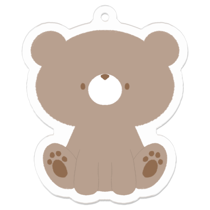 アクリルキーホルダー - 50 x 50 (mm)(1)