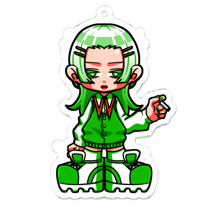 アクリルキーホルダー - 70 x 70 (mm)
