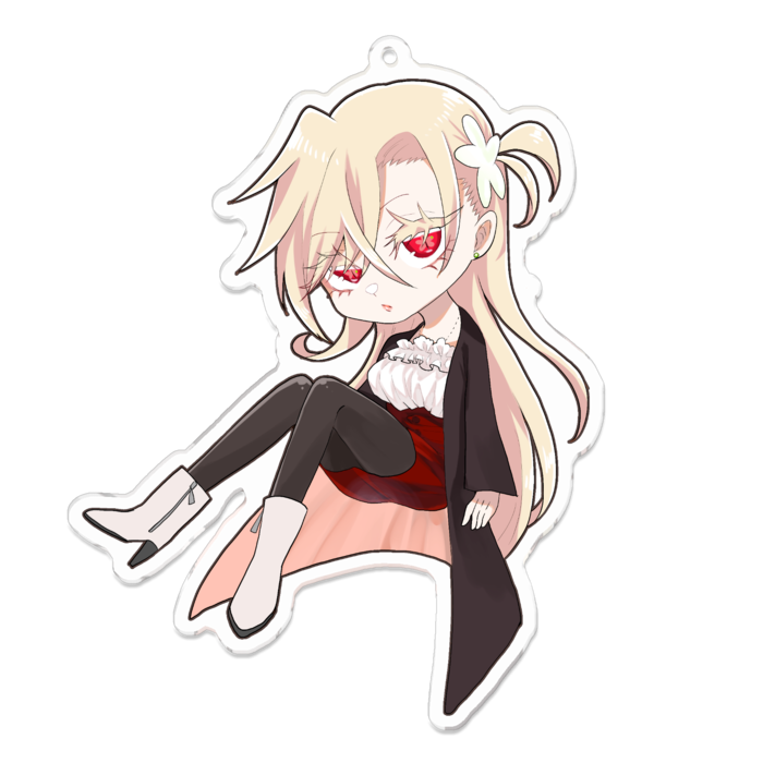 アクリルキーホルダー - 100 x 100 (mm)