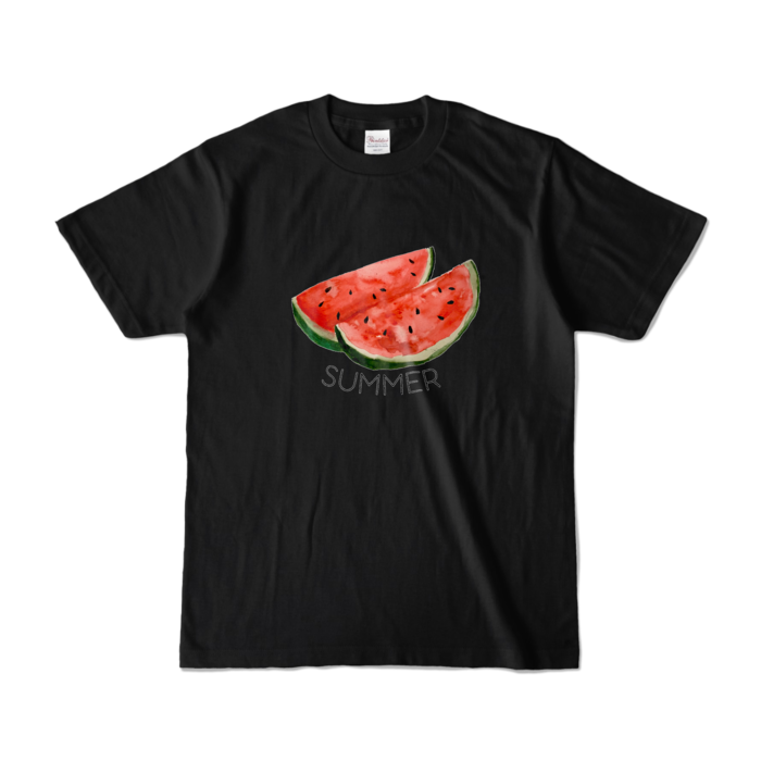 カラーTシャツ - S - ブラック (濃色)