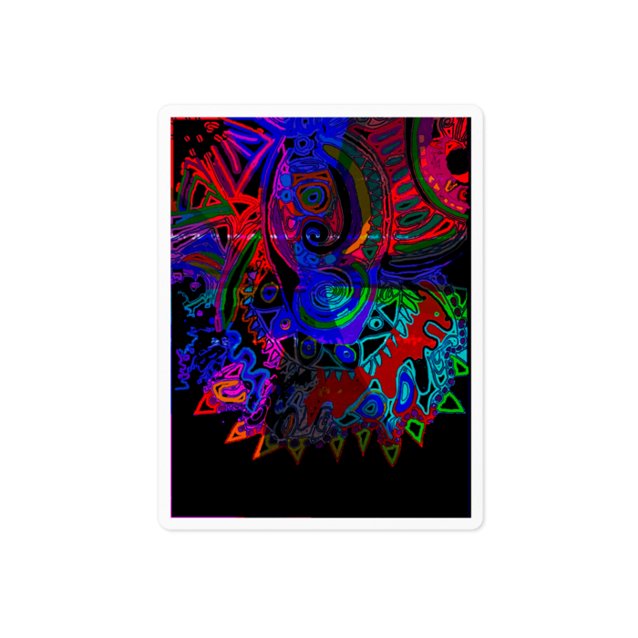 ステッカー - 100 x 100 (mm)