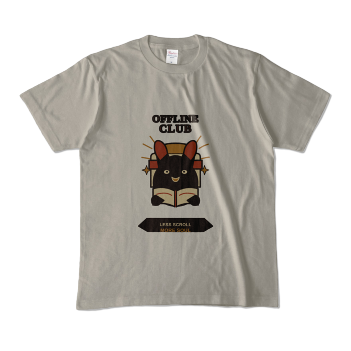 カラーTシャツ - M - シルバーグレー （淡色）