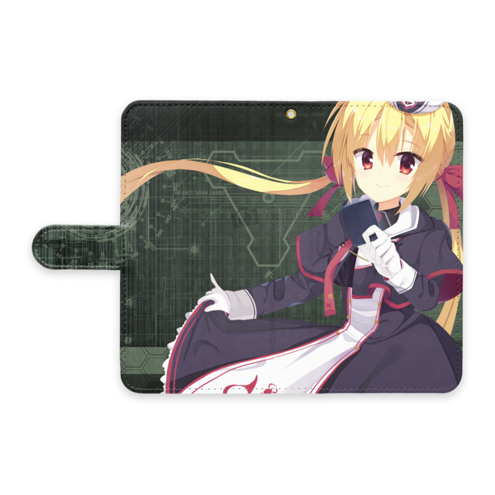 手帳型Androidケース - L - ストラップ穴 あり