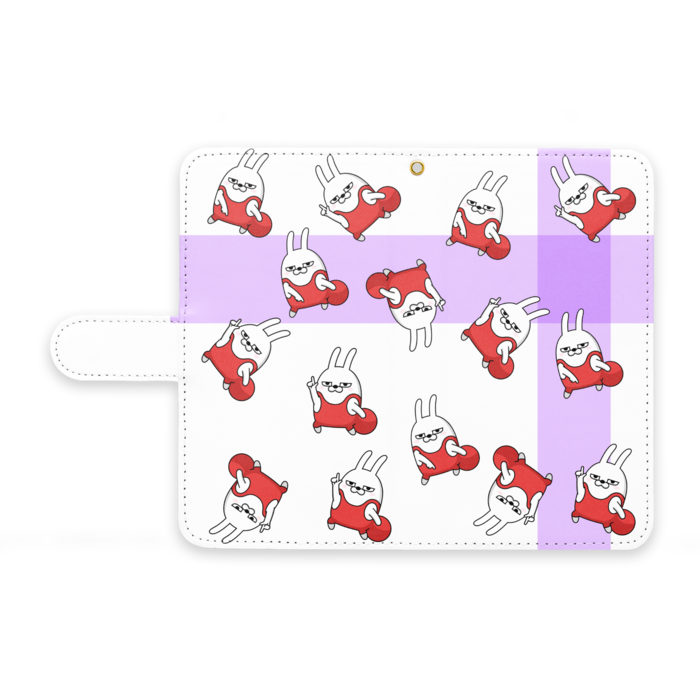 手帳型Androidケース - M - ストラップ穴 あり