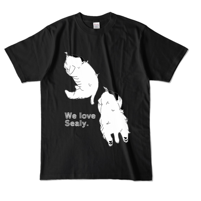 カラーTシャツ - L - ブラック (濃色)