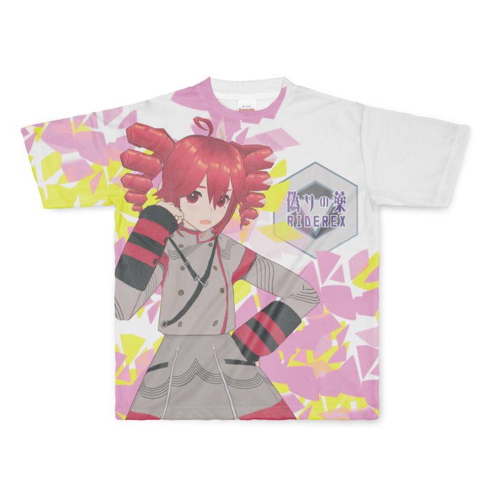 フルグラフィックTシャツ - L - 両面印刷