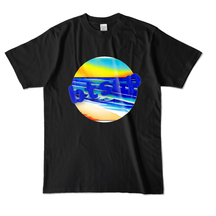 カラーTシャツ - L - ブラック (濃色) |Colored T-Shirt - L - Black (Dark)