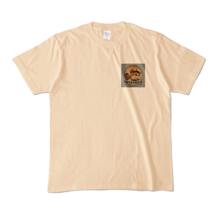 カラーTシャツ - M - ナチュラル (淡色)