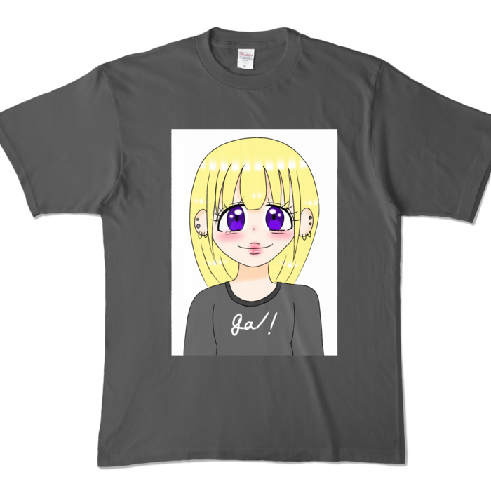 カラーTシャツ - XL - チャコール (濃色)